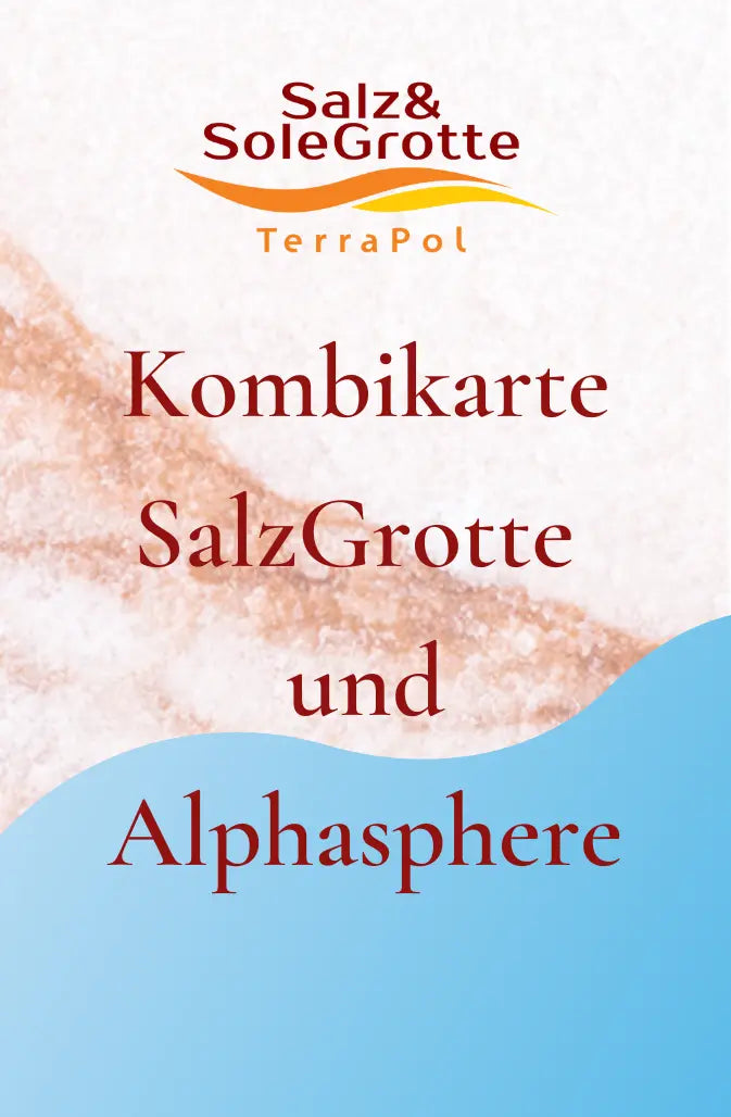 kombikarte salzgrotte/alphasphere 50 minuten