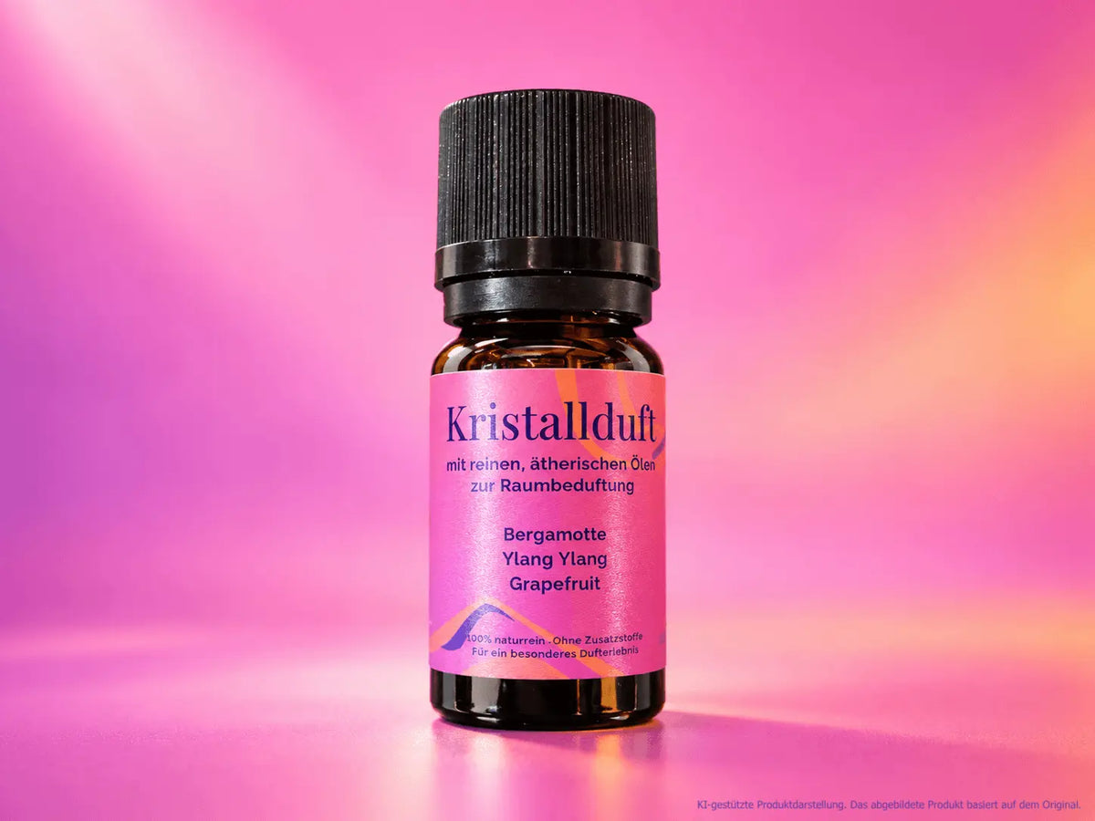 Duftkristalle Ylang mit ätherischem Öl