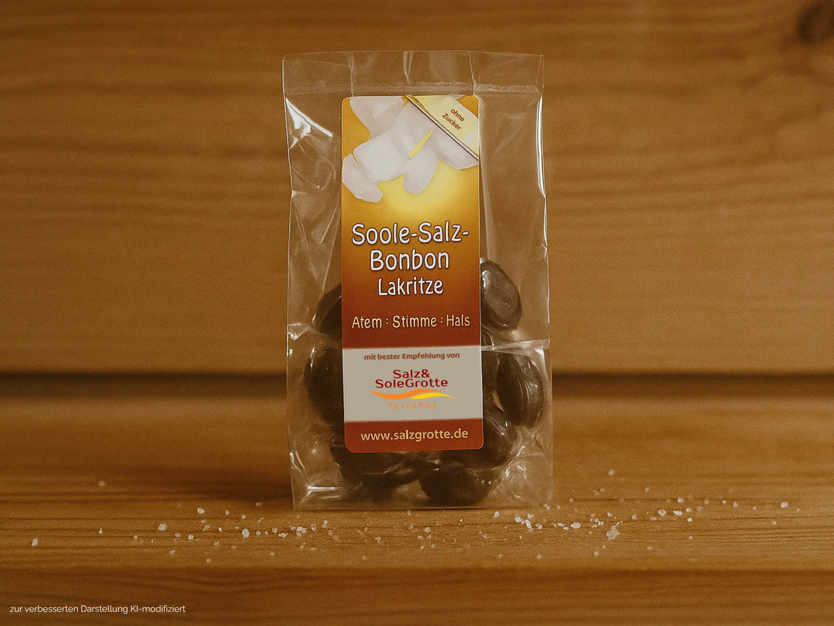 Soole Soole-Salz-Bonbons Lakritz – SalzGrotten TerraPol