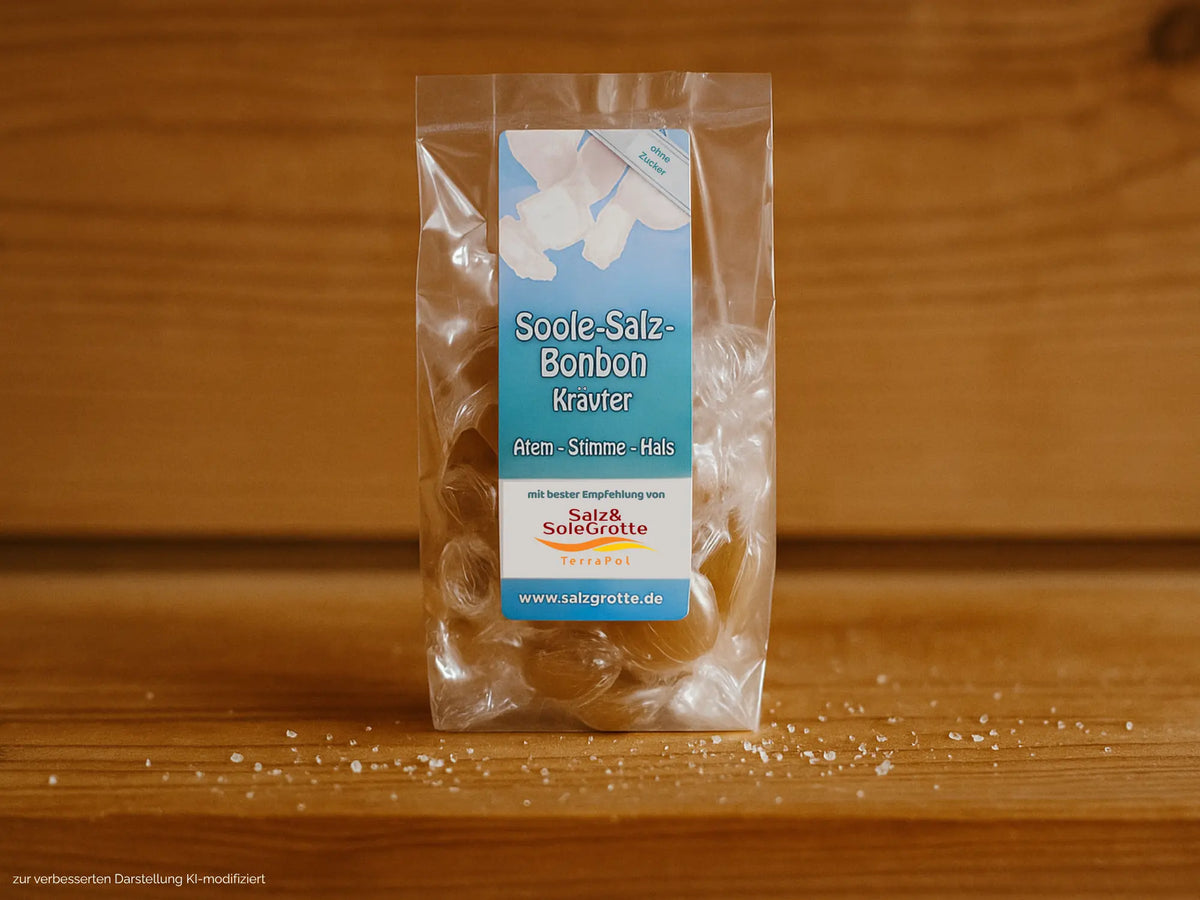 Soole Soole-Salz-Bonbons Kräuter – SalzGrotten TerraPol